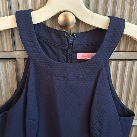 Lilly Pulitzer Ashlyn Shift Dress Navy size 6 - Picture 9 of 16